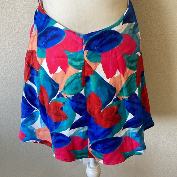 FOR LOVE AND LEMONS -‎ LORENZA CUTOUT SATIN MINI DRESS - Picture 11 of 12